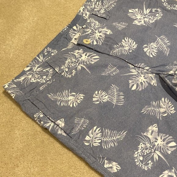 Camargue 100% Cotton Men's Tropical Print Shorts Size 48 - Picture 3 of 10